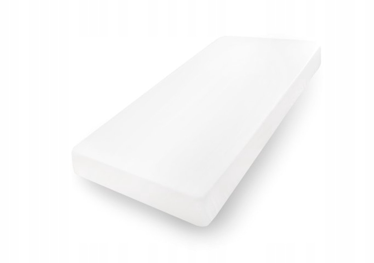 Matex Jersey hoeslaken CLASSIC met elastiek 190x210/200x220cm wit