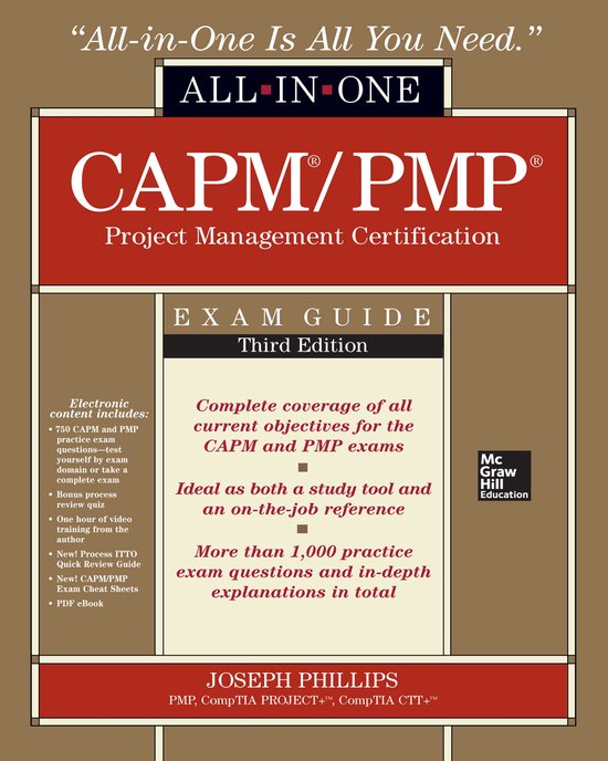 Capm/Pmp Project Management Certification All-In-One Exam Gu ... - cover