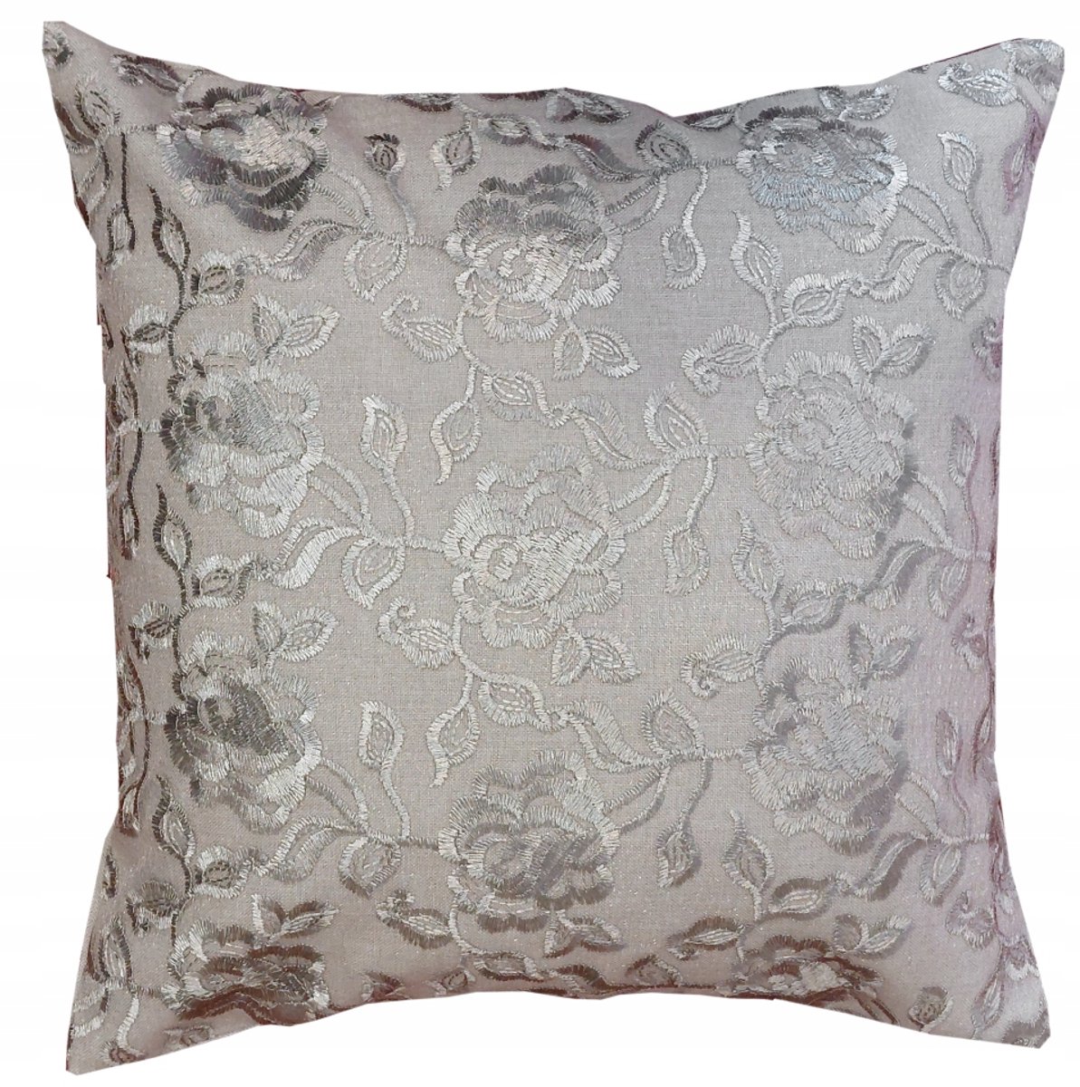 Decoratieve Kussensloop Glamour 10 Grijs 40x40 cm