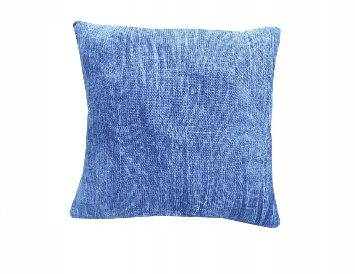 Modena 003 Kussenhoes 40x40 cm Blauw - Katoen/Polyester
