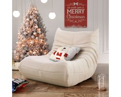 Top 10 Schommelstoelen 2026: HAUSS SPOLE Lazy Stoel Teddy Wit