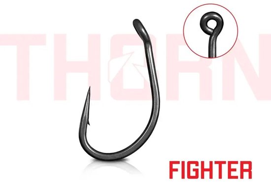 Delphin Thorn Fighter Karpers Haken Maat 4 - 11 Stuks van Delphin — afbeelding 3