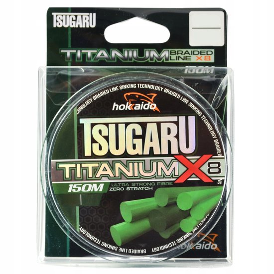 Titanium X8 Hokkaido Visdraad - 0,24 mm, 41,3 kg, 150 m van Titanium X8 — afbeelding 4