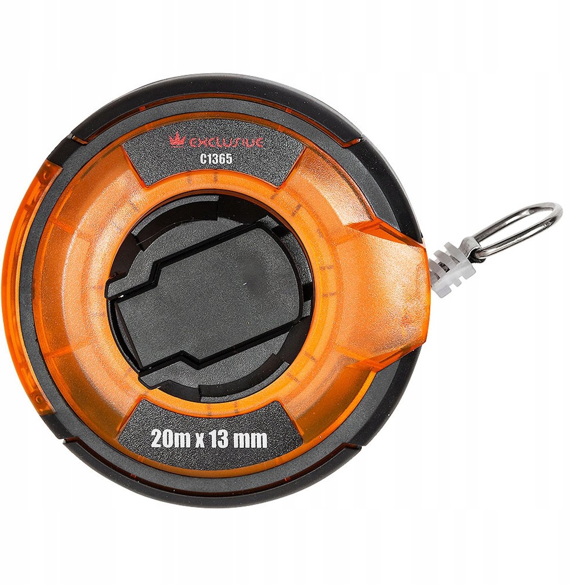 Rolbandmaat 20 meter - Staal, 13mm breed, 4:1 transmissie