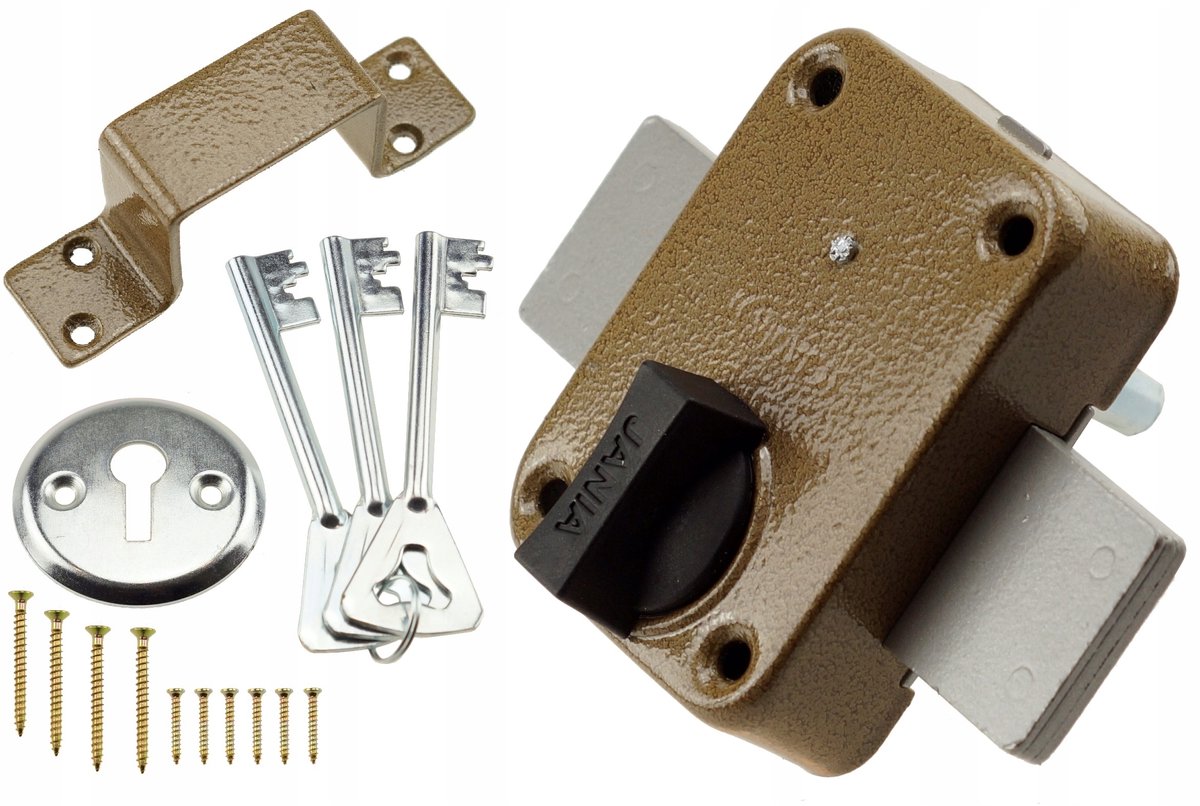 Tytan T-3 garagedeur- en poortslot met 3 sleutels
