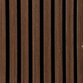 Panneau mural acoustique AKU - Afimera - Wengé 260x60cm avec feutre