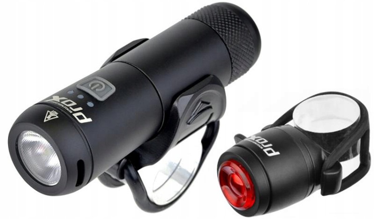Prox Ran S & Bootes Fietsverlichtingsset - 720Lm USB-C