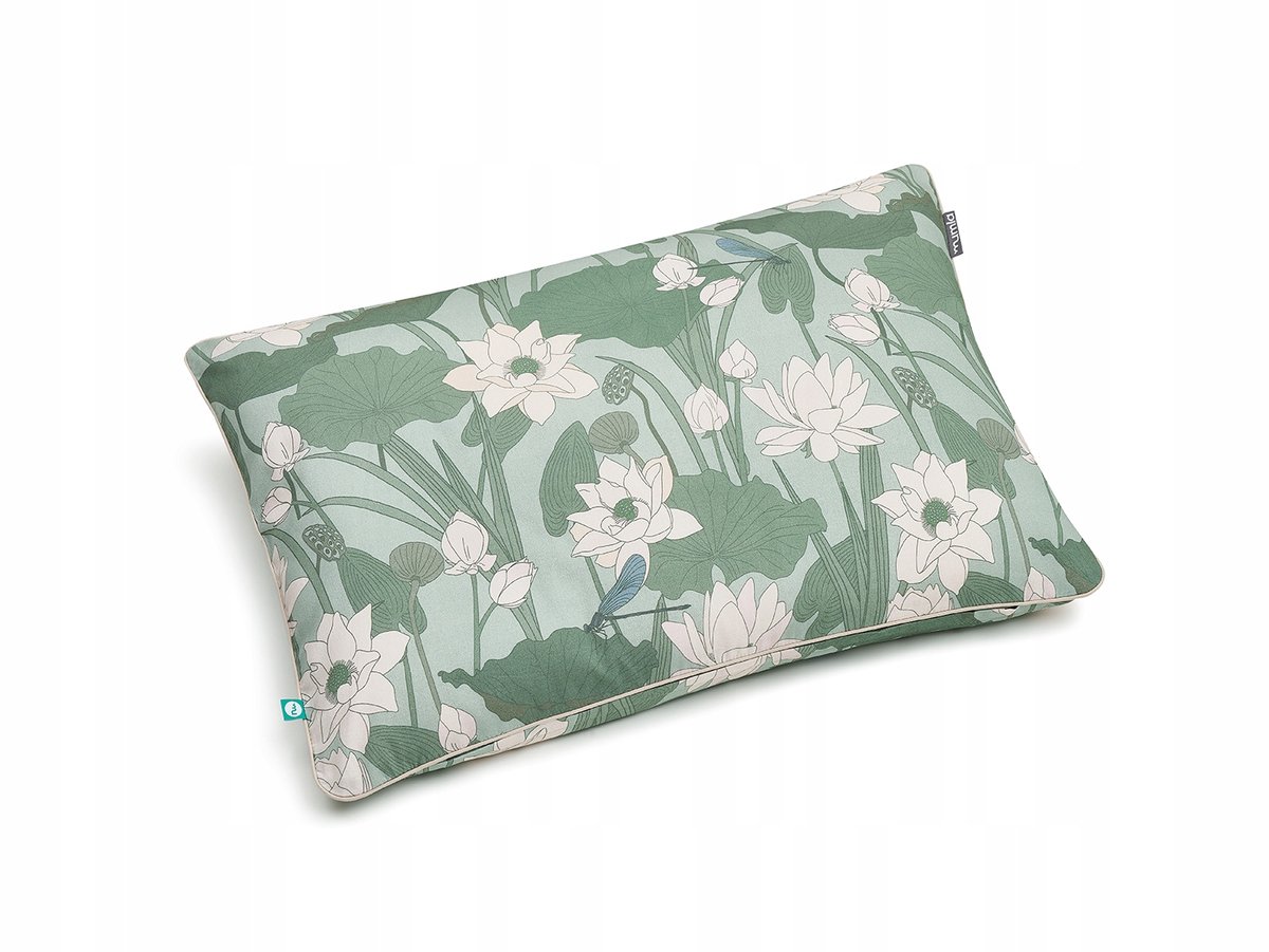 Kussenhoes Waterlelies 50x60 cm - Ademend Katoen met Rits