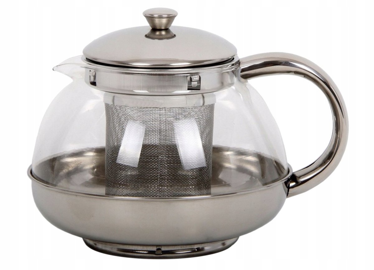 Glazen Theepot LUX met Infuser 0,6L - Ambition