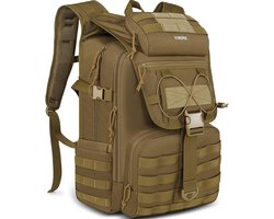 Yorepek Tactische Waterdichte Rugzak 45L – Grote Militaire Outdoor Survival Rugzak, Geschikt als Noodpakket voor Volwassenen