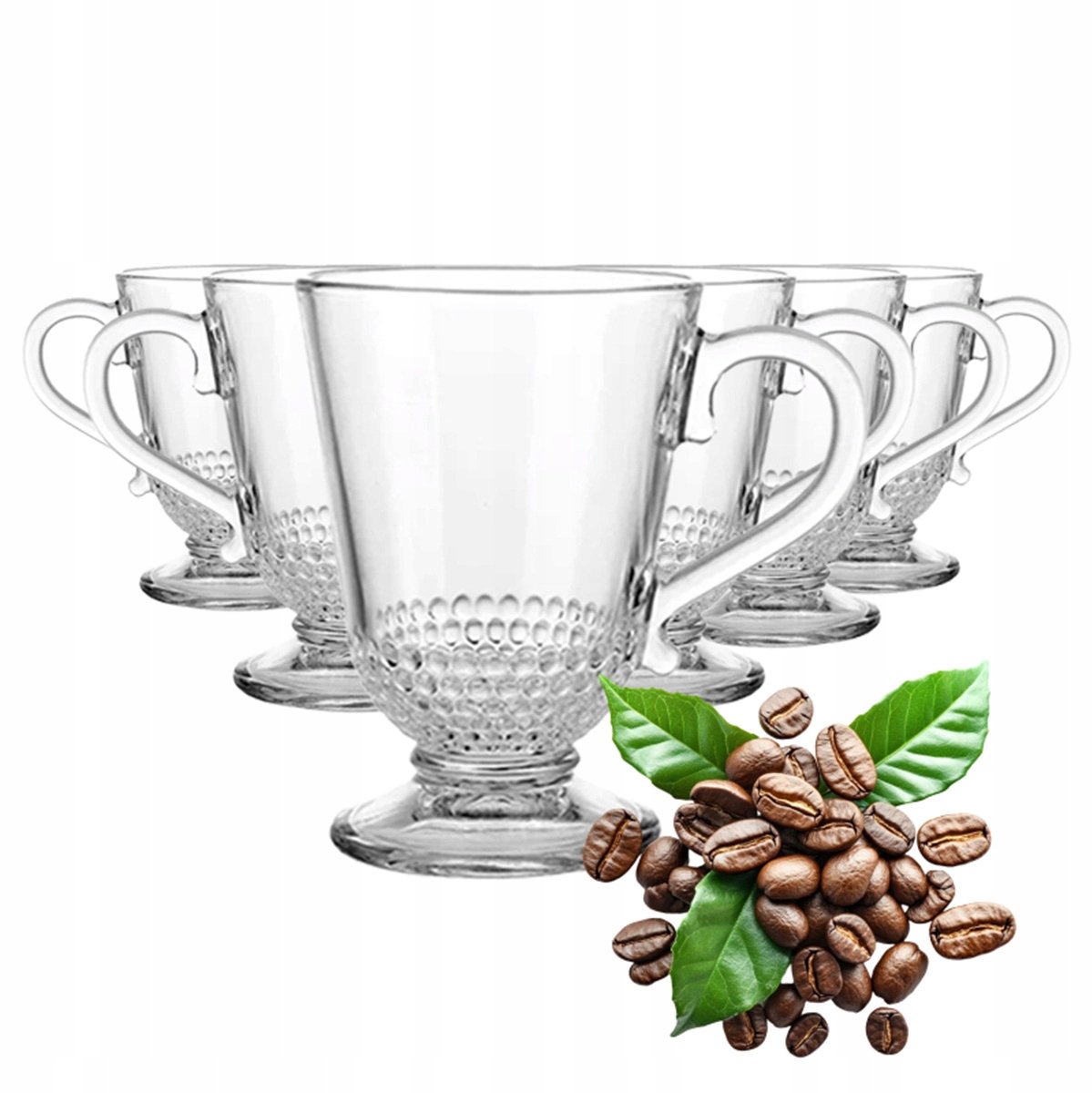 Altom Design Siena Latte Glazen - 320ml - Set van 6