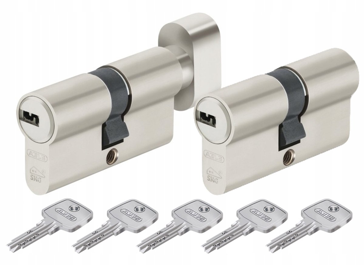 ABUS D10 Cilinderslotset met Knop 45/40+45/40G Klasse C