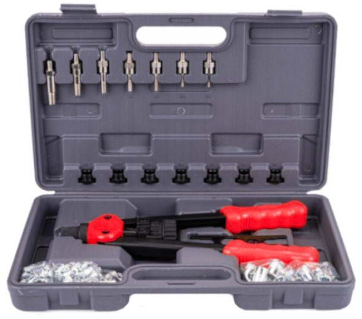 Professionele handklinknageltang M3-M10 set met 100 klinknagels