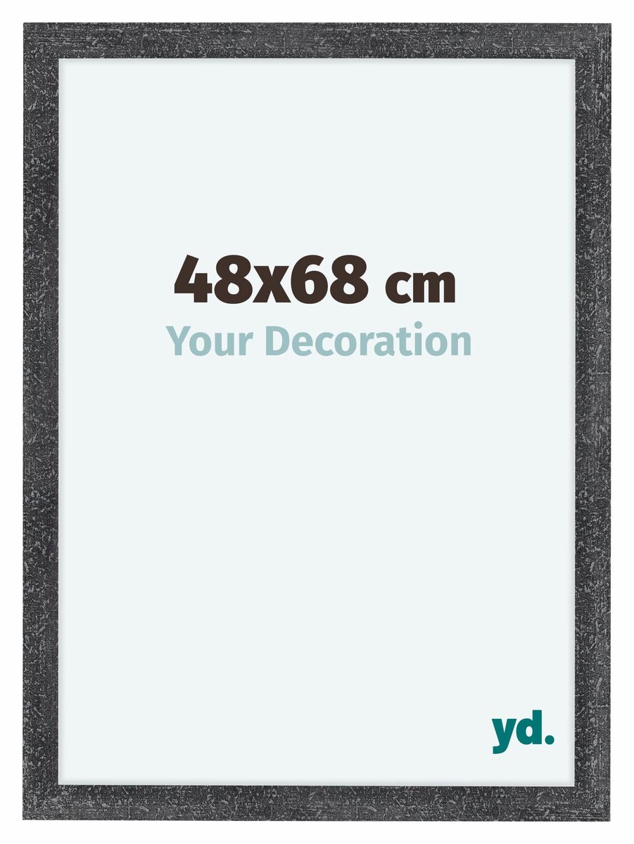 yd. Your Decoration - Fotolijst 48x68 cm - MDF - Grijs Geveegd - Como