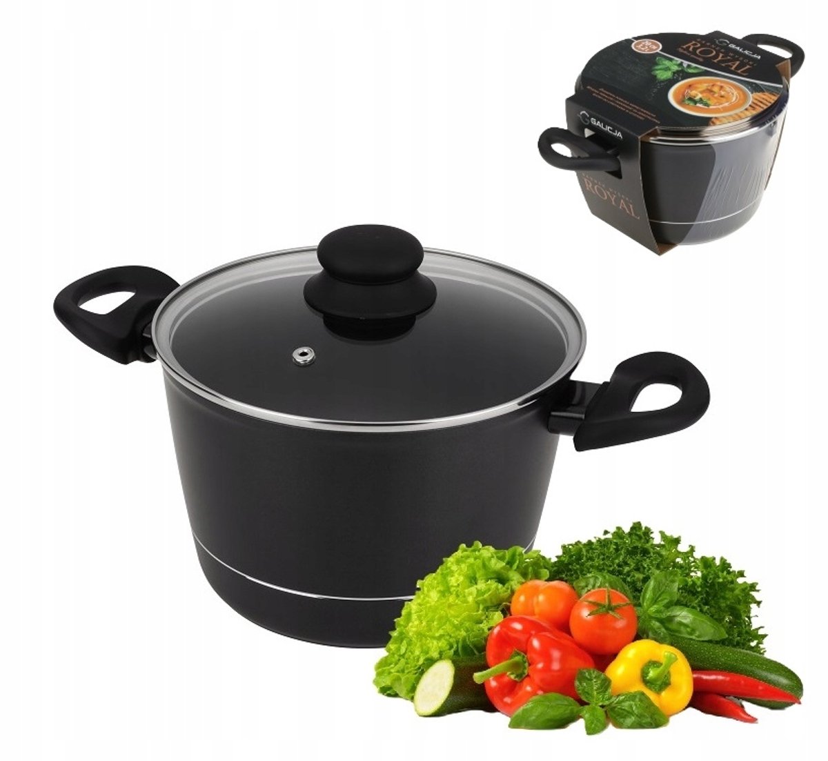 Gallicja Royal Aluminium On met Anti-onbucklag - 3,2L, 20cm