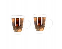 Duo Glazen met Dubbele Wand - 270ml - Set van 2