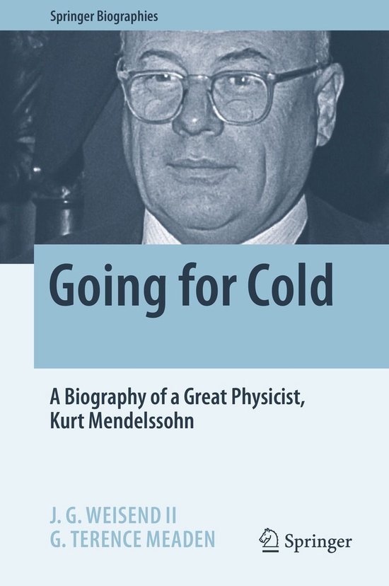 Springer Biographies - Going for Cold - cover