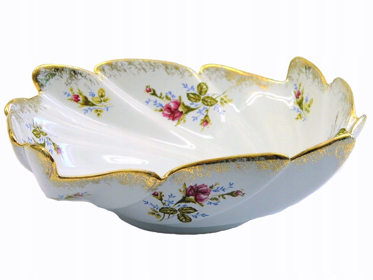 Malcer Kwadrat Saladekom 23cm Keramiek Rose Goud