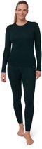 DANISH ENDURANCE Thermoset voor Dames - van Merino Wol - Ademend - Donkergroen - Maat S