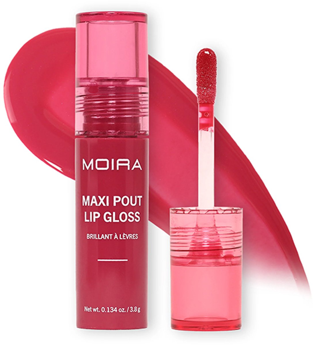 Moira Maxi Pout Lip Gloss Crimson 12