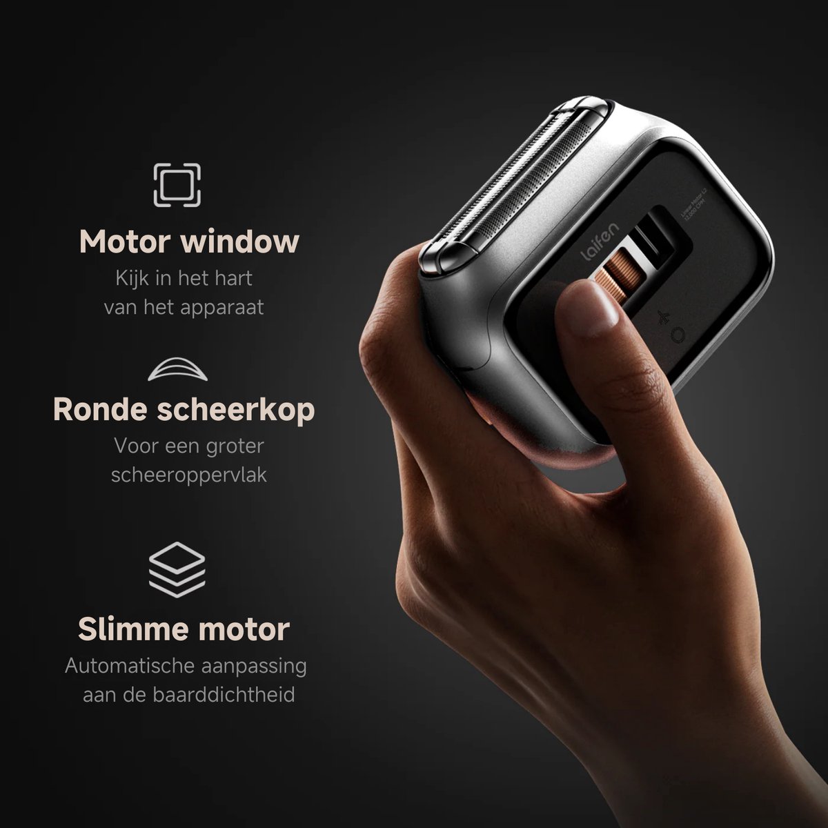 Laifen P3 Pro Scheerapparaat voor - afbeelding 2