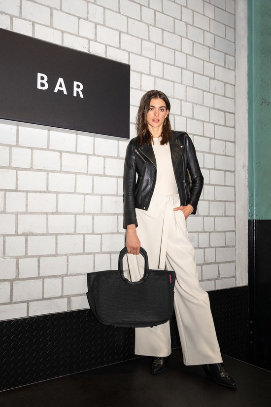 Reisenthel Loopshopper L Shopper Sac de Course - 25L - Mesh Noir