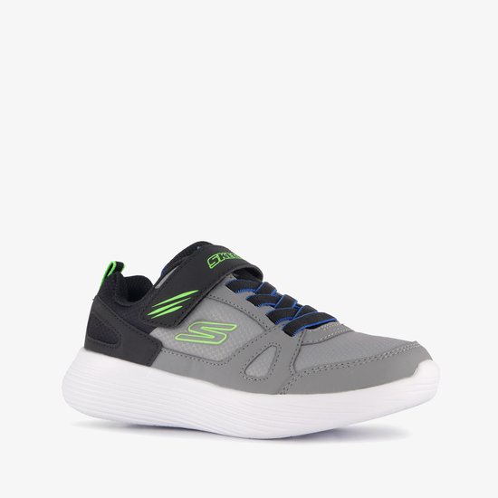 Skechers Go Run 400 V2 - RX jongens sneakers zwart grijs - Maat 36