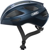 Fietshelm ABUS MACATOR midnight blue M - 52-58 cm - blauw - Geschikt voor gebruik op elektrische fietsen - stadsfietsen - 300 g