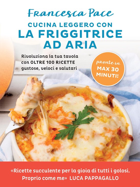 Cucina leggero con la friggitrice ad aria - cover