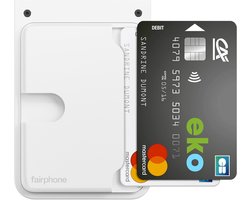 Fairphone 6 Duurzame Kaarthouder voor Drie Pasjes Wit