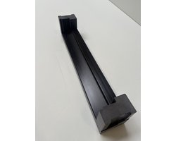 Kunststof onderdorpel | 95cm | inclusief kunststof neuten 100mm | Bevestigingsset | Buitendraaiend | kopmaat 66x110mm | Complete set | Kozijn renovatie | Nooit geen verrotte onderdorpel meer