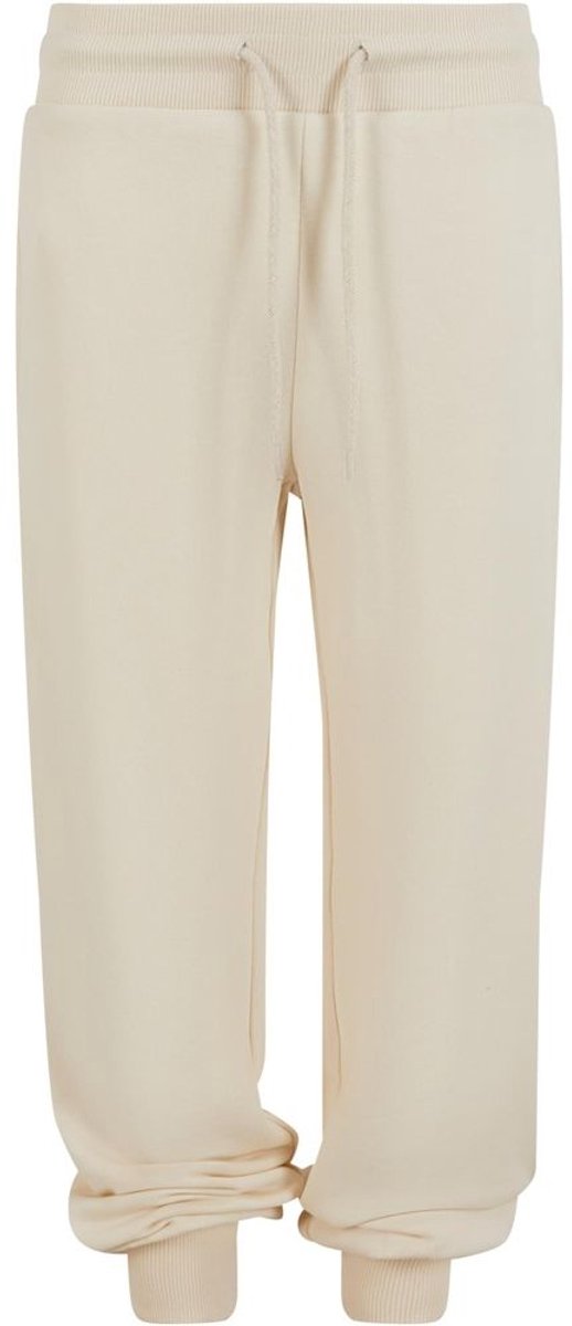 Urban Classics Light Terry Basic Kinder joggingbroek Kids 146/152 Creme
