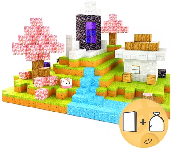 Eduvate Magnetisch Speelgoed - Magnetic Tiles - Magnetische Tegels - Magnetisch Bouwspeelgoed - Magnetische Bouwstenen