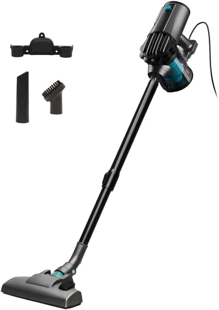 SCH® Steelstofzuiger met snoer - Steelstofzuiger - Stofzuiger - Zwart - 28cm x 18cm x 48cm – foto 5