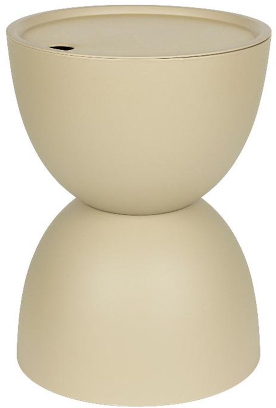 Table d'appoint de jardin Jesse ø34 cm - beige