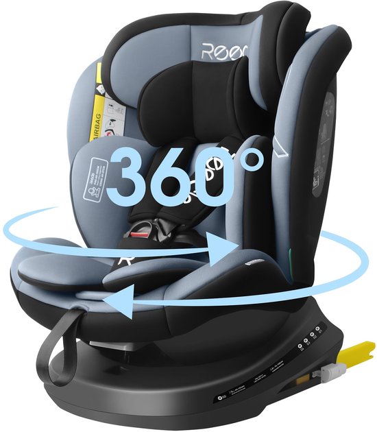 Bebeconfort EvoluFix Plus 360 i-Size - Autostoel - Tinted Black - Vanaf de geboorte