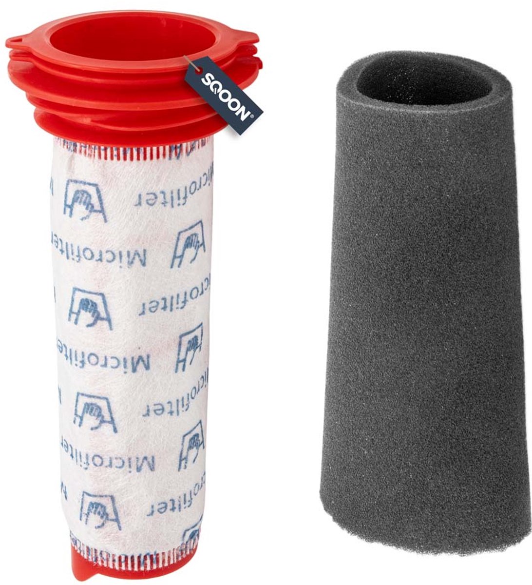 SQOON® Filterset geschikt voor Bosch Athlet & Siemens Extreme Cordlesspower – Vervangt 7541775 & 754176
