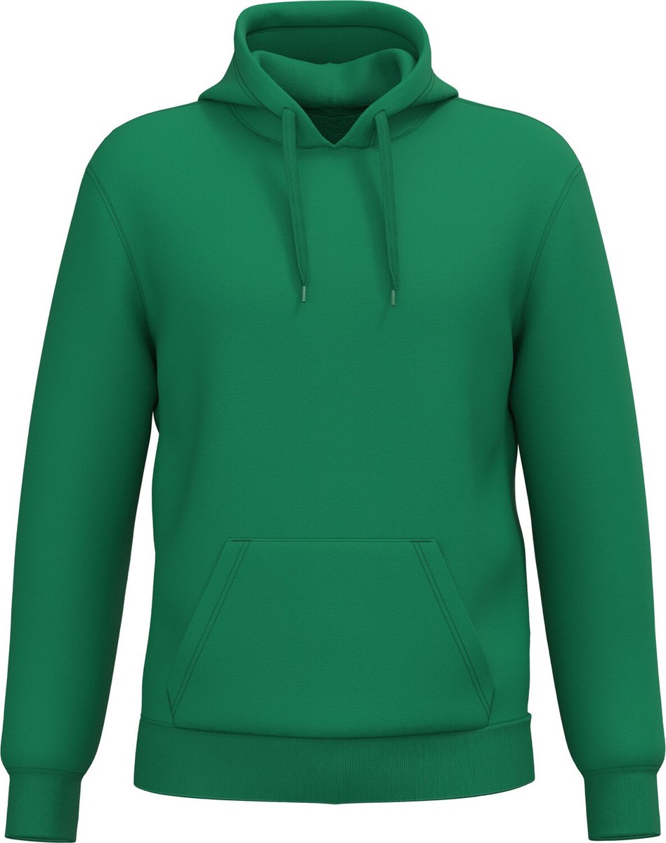Kariban Gerecycleerde sweater met capuchon uniseks K4041 - Kelly Green - 5XL