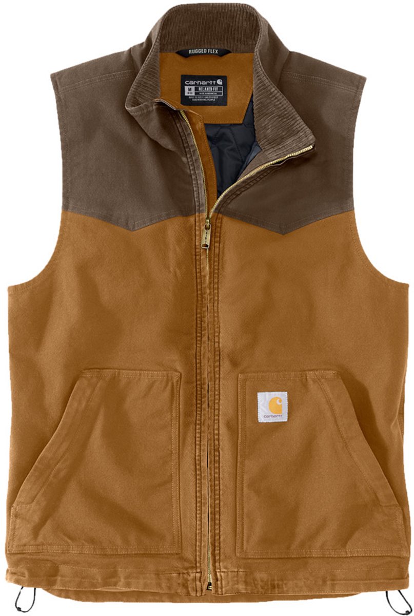 Carhartt Weste Montana Duck Vest 106433 Carhartt /Coffee-XL Bruin