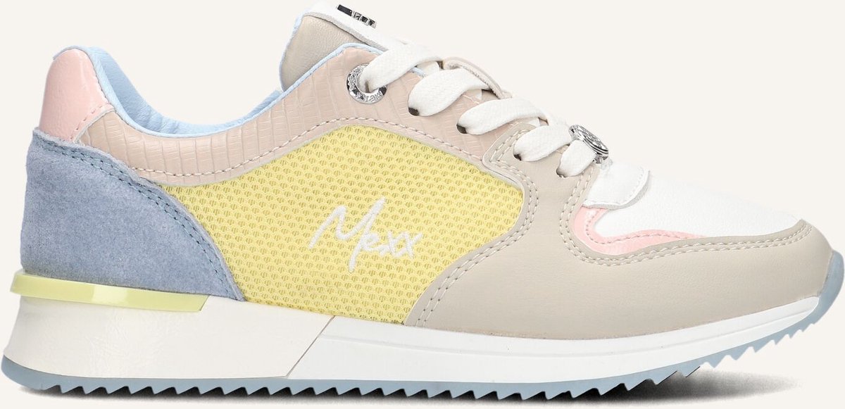 Mexx Sneaker Fleur Mini Yellow - Maat 34