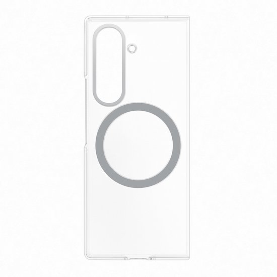Samsung Galaxy Z Fold 7 Back Cover met Magneet Transparant