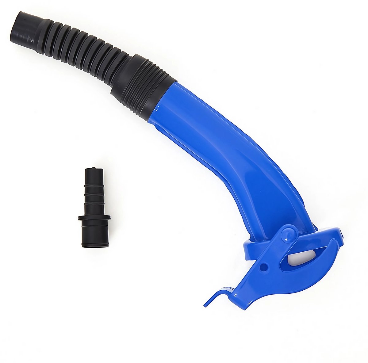 BW® Flexibele schenktuit voor brandstofjerrycans Metalen benzinejerrycan 5 / 10 / 20 liter - Flex Standard - Blauw - Gemaakt in Europa