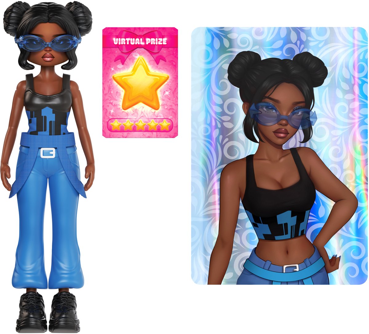 OttoSimon speelfiguur Roblox Dress To Impress Mystery Small Doll pop. — afbeelding 7