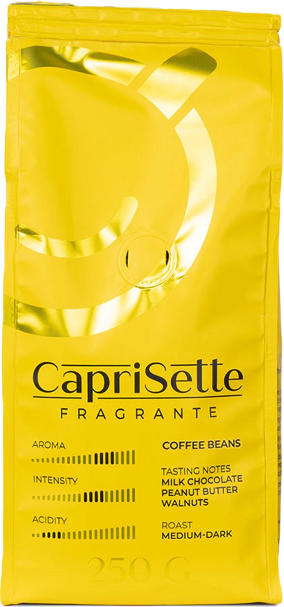 Coffee beans Caprisette Fragrante, 250 g