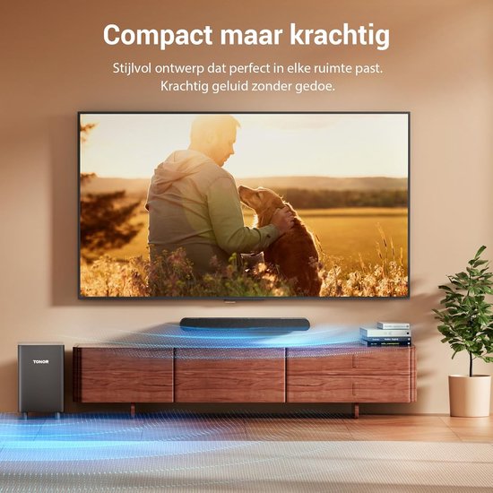 2.1-kanaals soundbar met subwoofer en Bluetooth 5.3 voor TV en PC - Indrukwekkende Geluidskwaliteit met Meeslepende Bastonen van Sony — afbeelding 4