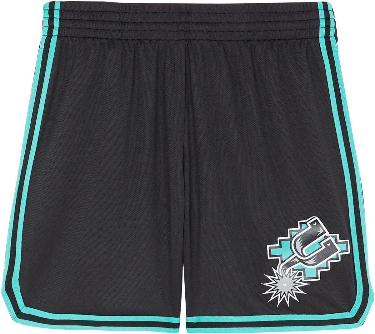 Korte trui met San Antonio Spurs logo