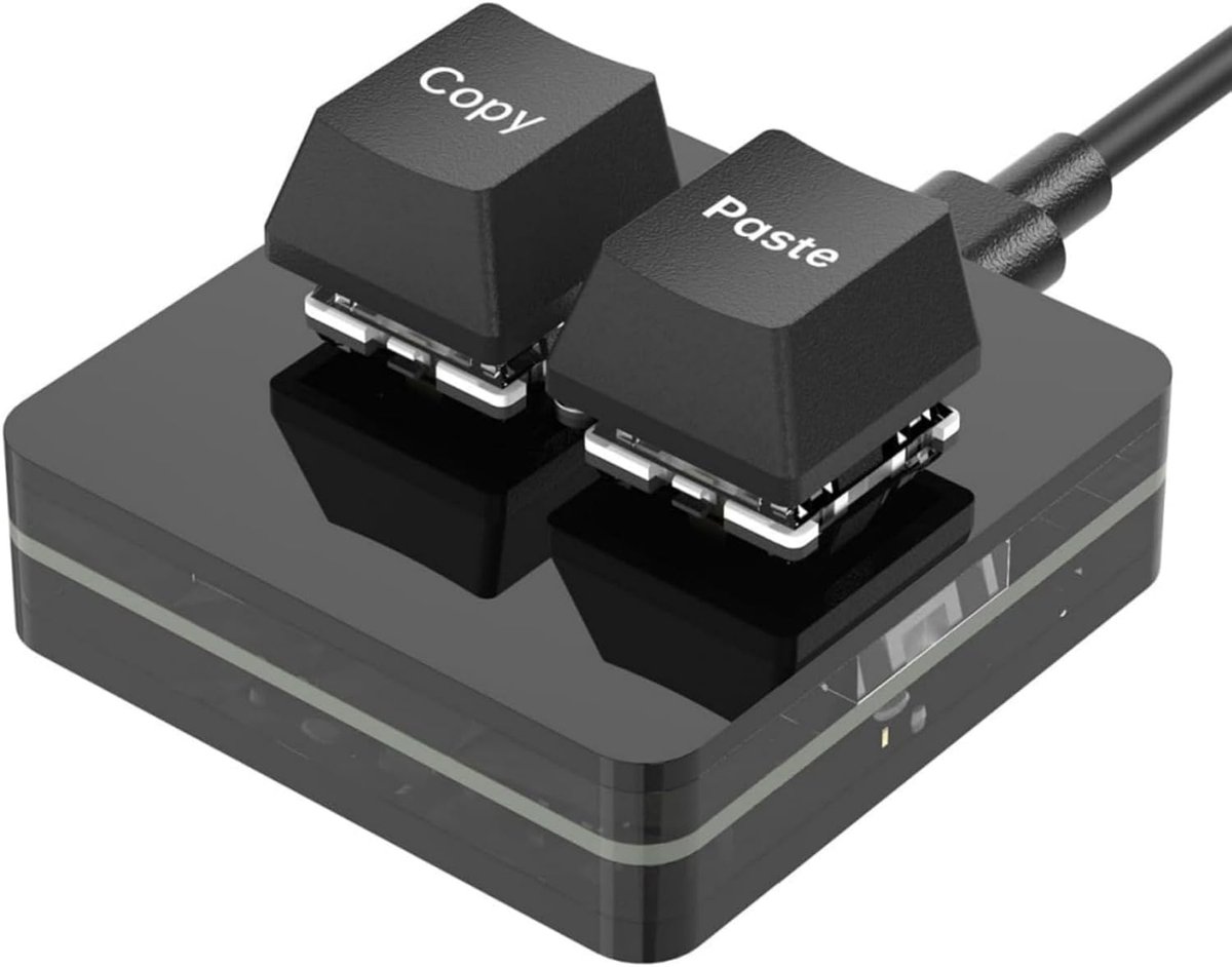 Mini Toetsenbord met RGB Verlichting - Programmeerbaar en Compact
