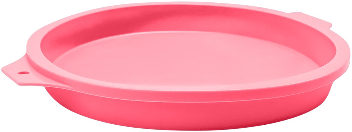 Purepeak Boterkoekvorm - Quichevorm - Ø 19.5 cm - Siliconen - Roze