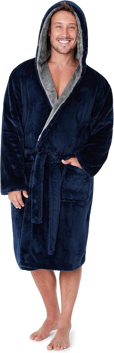 Luxe Super Zachte Mannen Badjas - Comfortabele Badjas voor Thuis