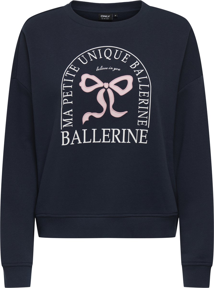 ONLY - ONLSWEAT LIFE L/S CREW O.SIZE STATE NOOS - Dames - Sweaters